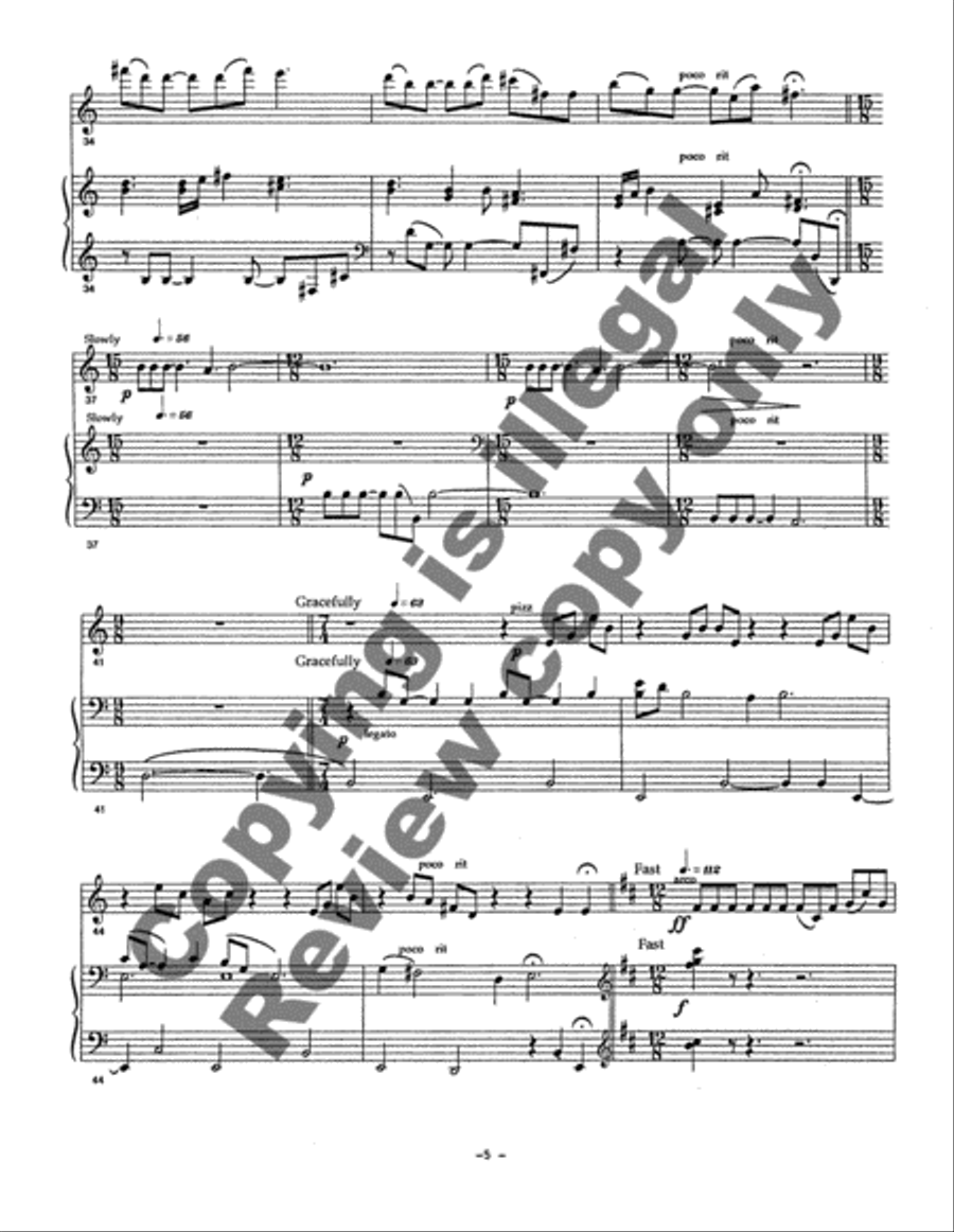Pentecost Pentecost Violin scores gallery preview page 5