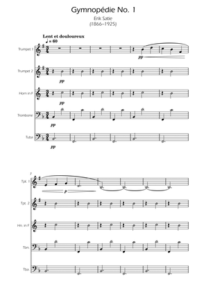 Gymnopedie No. 1 - Brass Quintet