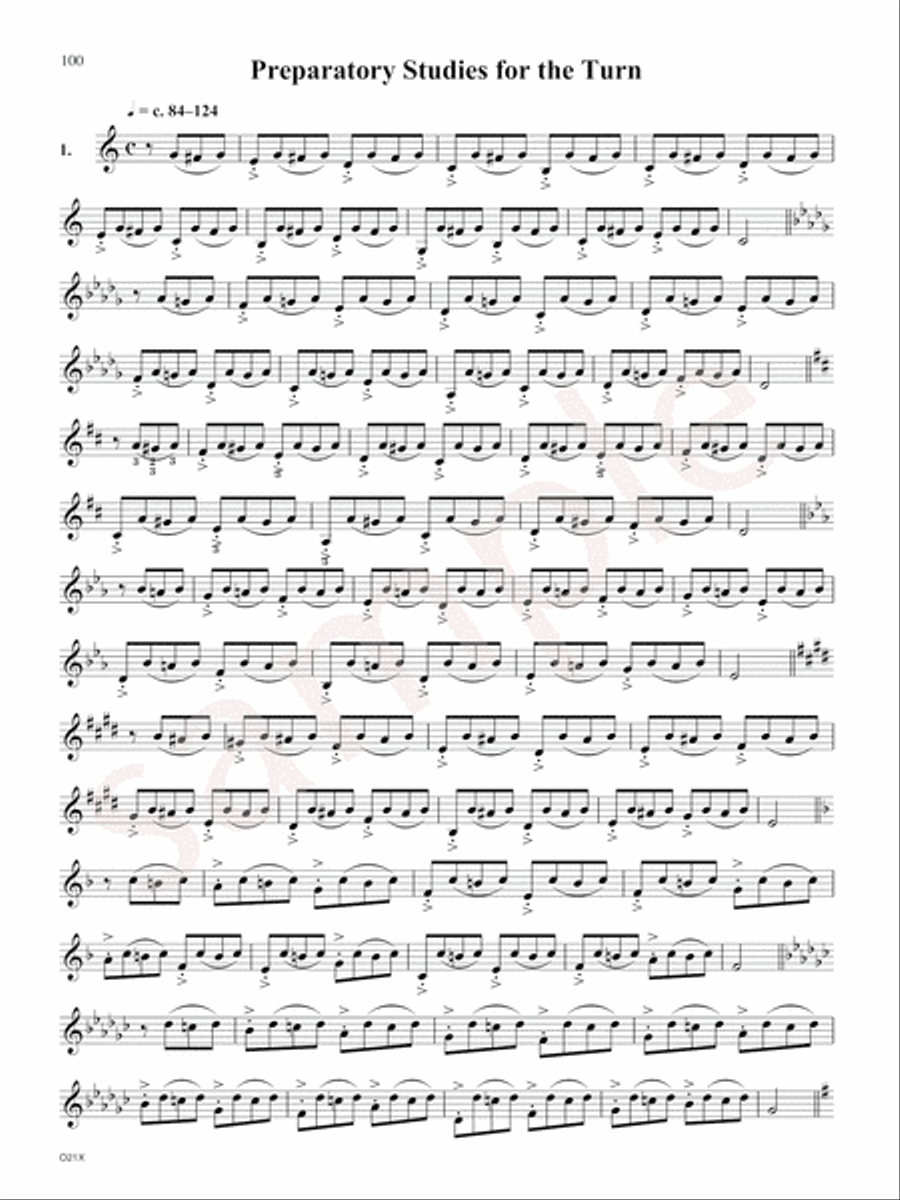 Complete Conservatory Method for Trumpet Trumpet scores gallery preview page 13
