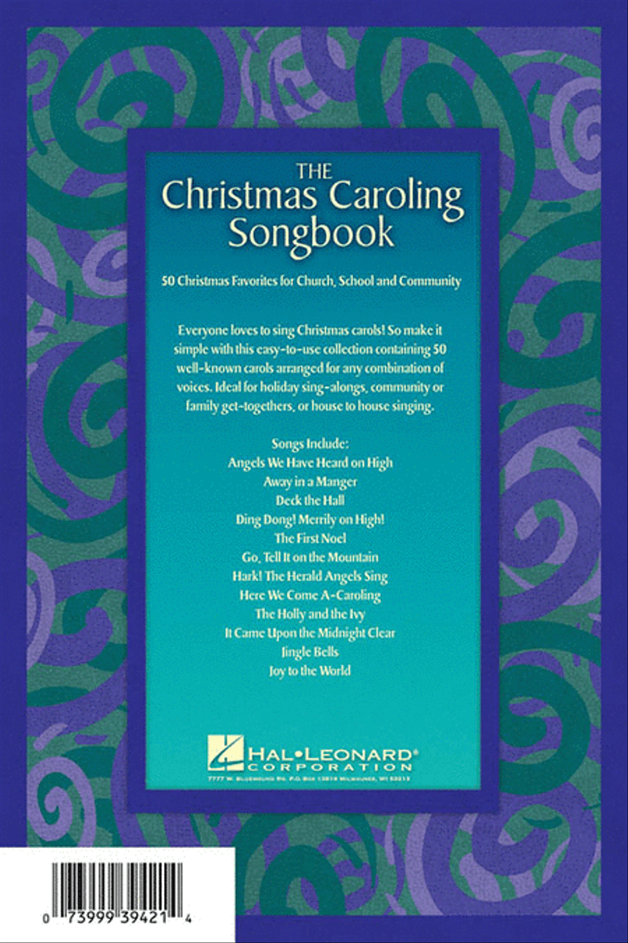 The Christmas Caroling Songbook 4-Part scores gallery preview page 7