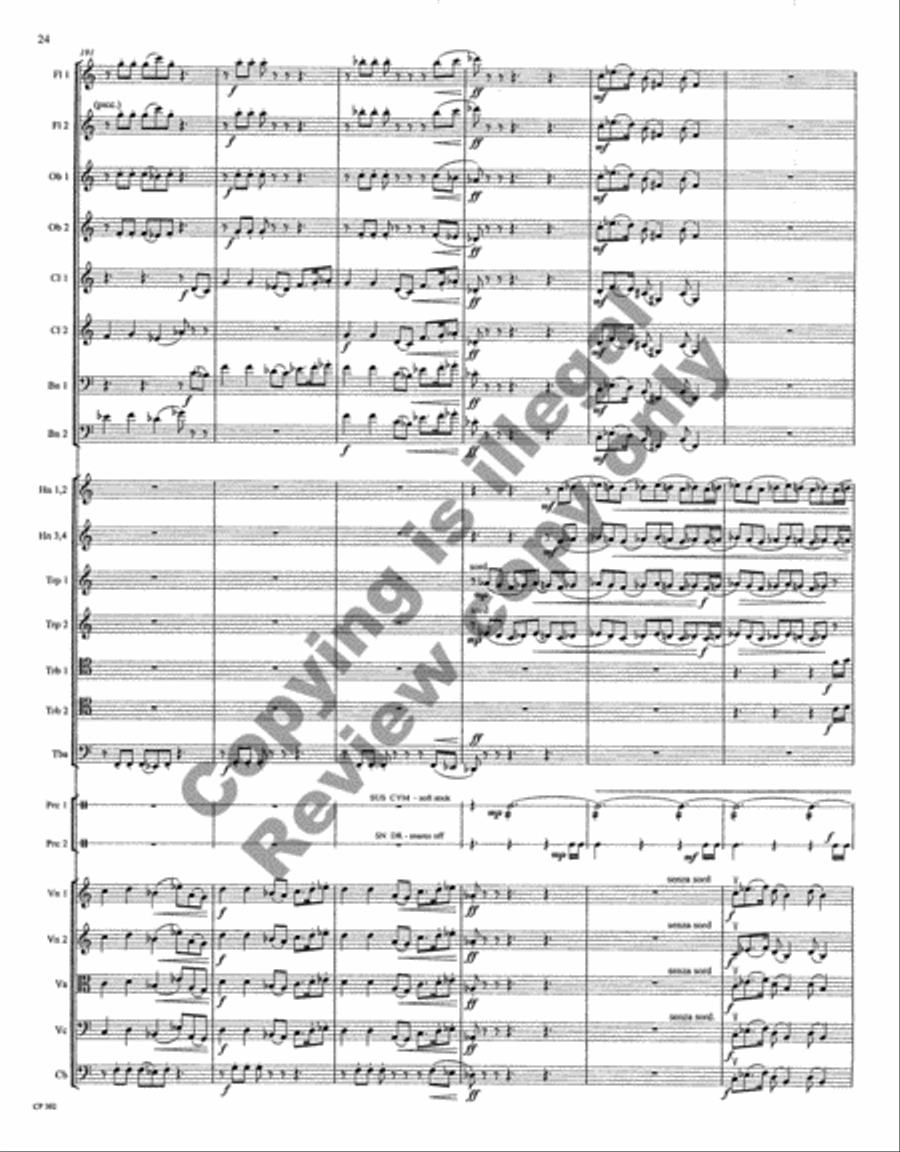 Symphony No. 1 Full Orchestra scores gallery preview page 128