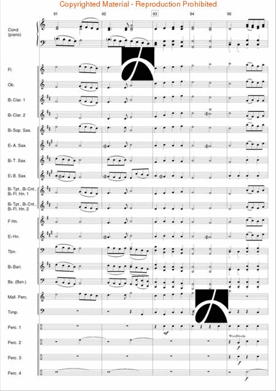 Band Time Christmas Band Time Christmas Concert Band scores gallery preview page 112