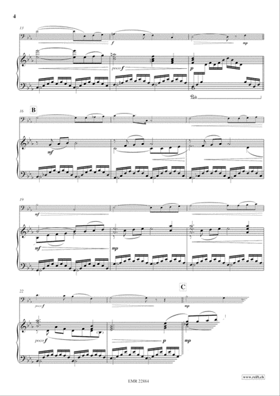 Ave Maria Bassoon Solo scores gallery preview page 5