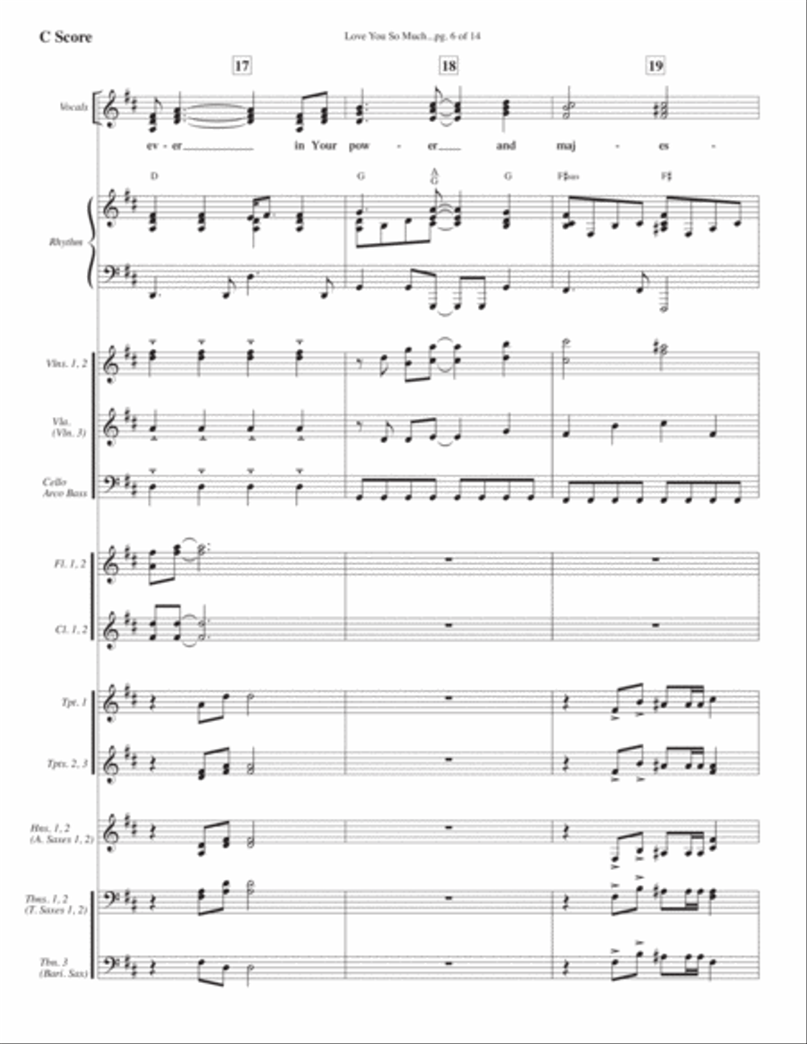 Love You So Much Voice scores gallery preview page 6