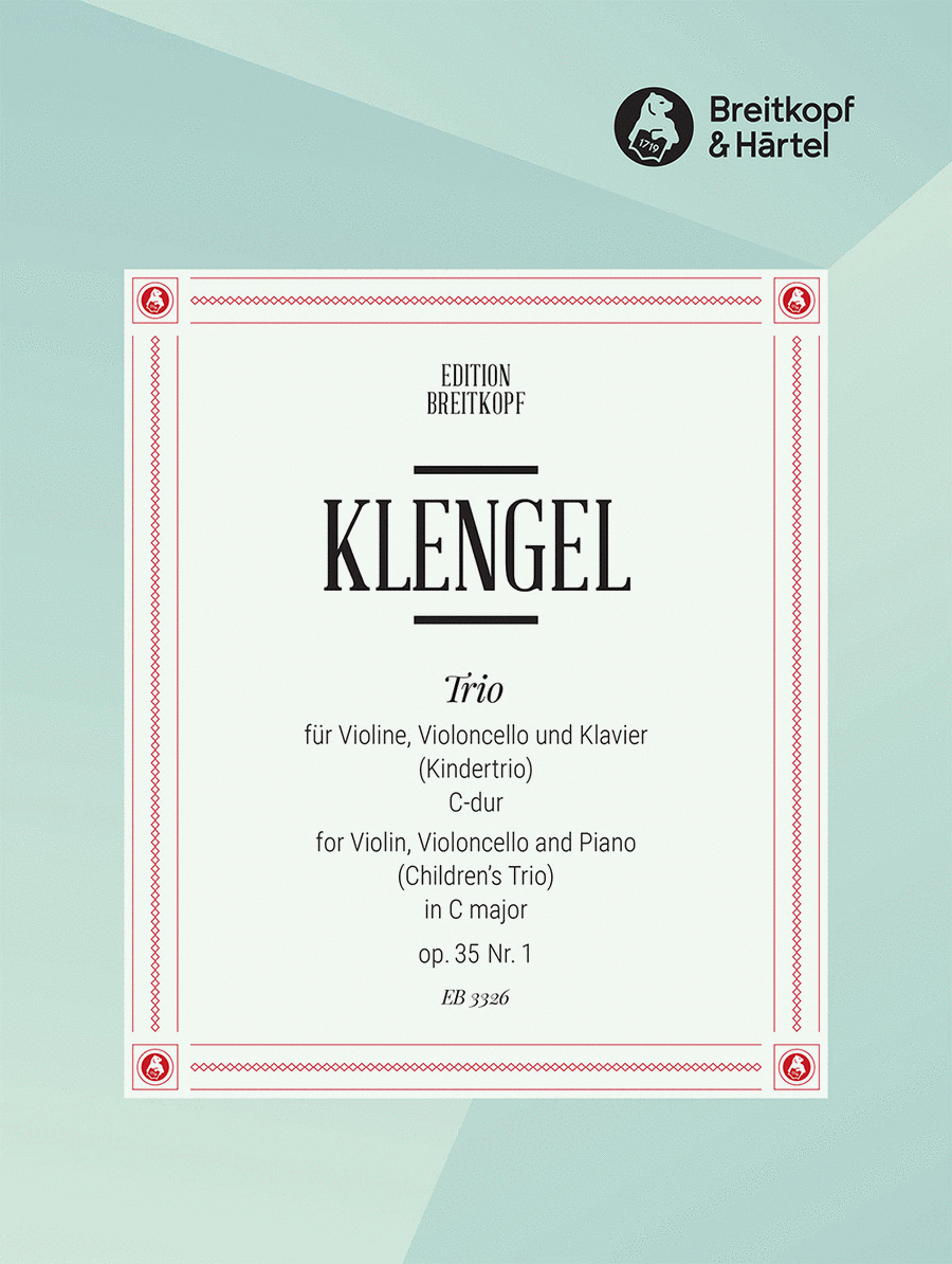 Children's Trios Op. 35 Children's Trios Op. 35 Piano Trio scores gallery preview page 1