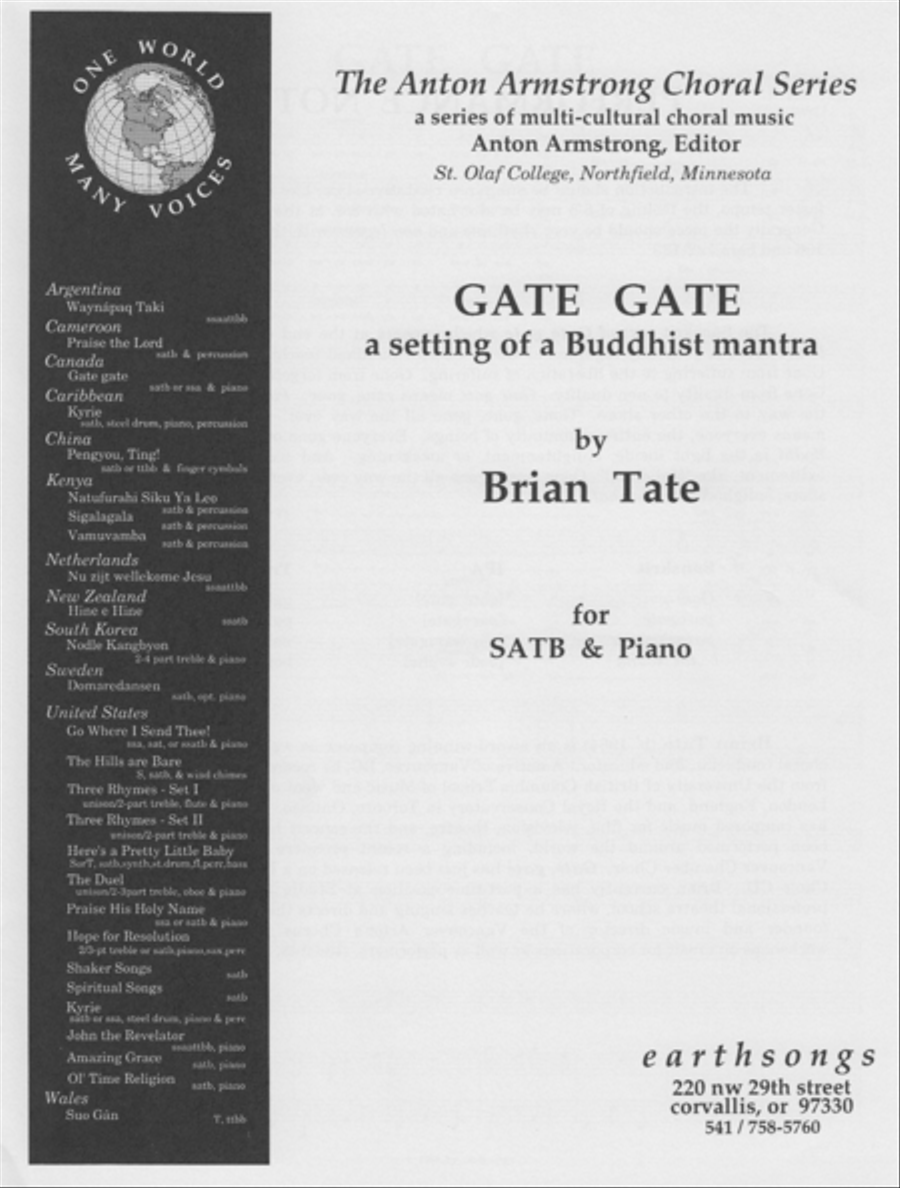 gate, gate 4-Part scores gallery preview page 1