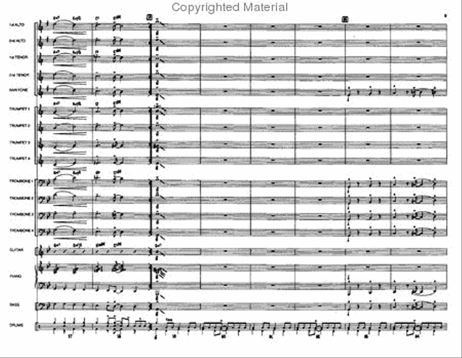 Swing Machine Jazz Ensemble scores gallery preview page 9