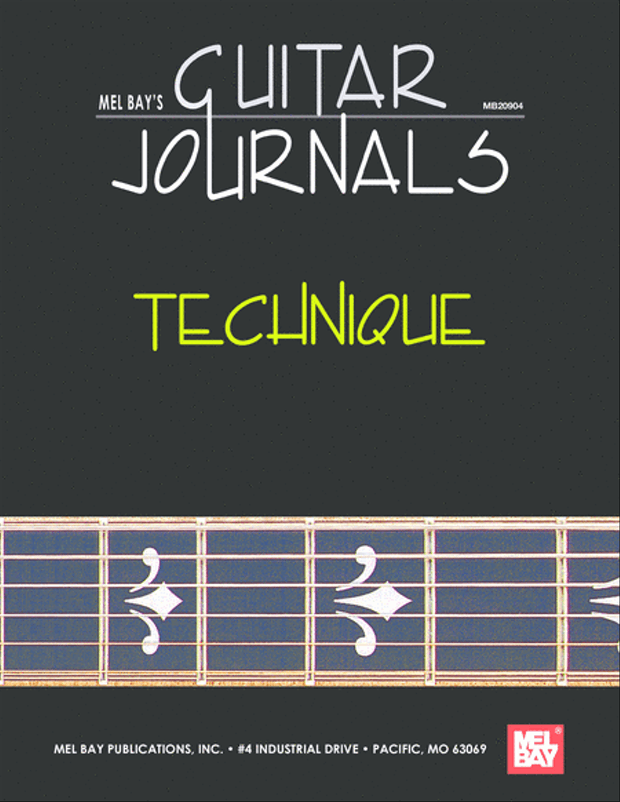Guitar Journals - Technique Guitar scores gallery preview page 1