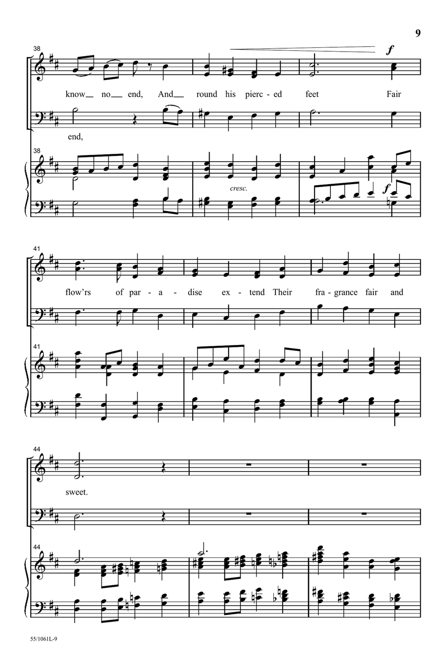 Risen Indeed! (Digital Download) Choir scores gallery preview page 7
