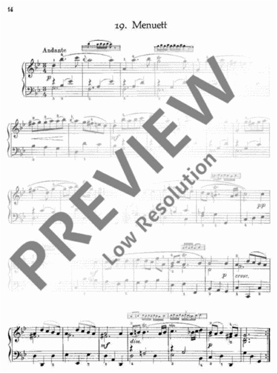 20 little Dances 20 little Dances Piano Solo scores gallery preview page 15