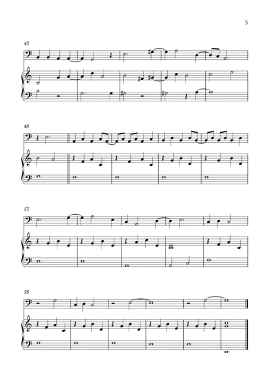 Peaches Bassoon scores gallery preview page 3