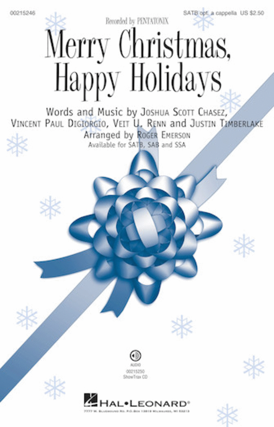 Merry Christmas, Happy Holidays 3-Part scores gallery preview page 1