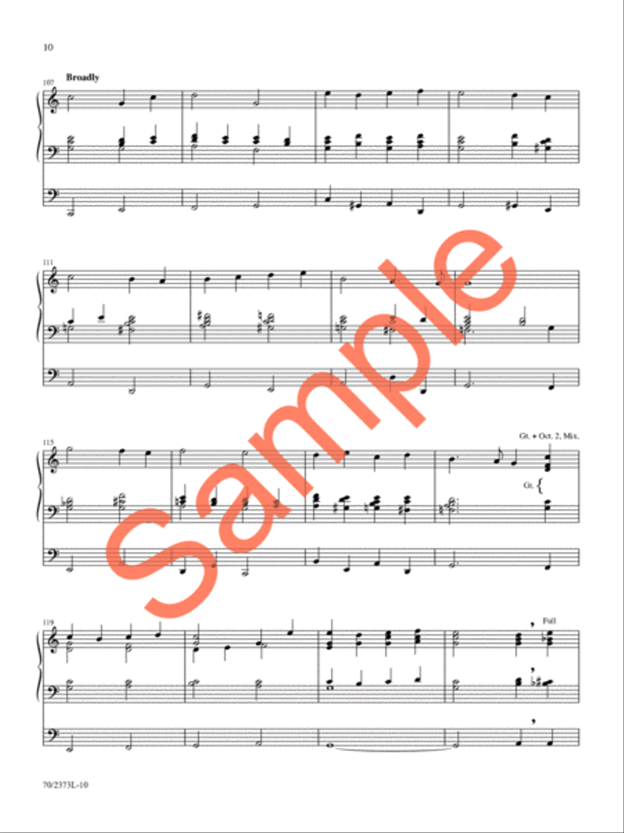 The Heart and Soul of Christmas, Vol. 2 Organ Solo scores gallery preview page 10