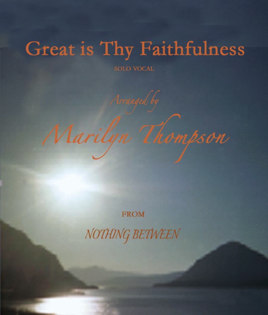 Great Is Thy Faithfulness Voice scores gallery preview page 1