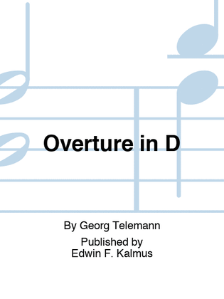 Book cover for Overture in D