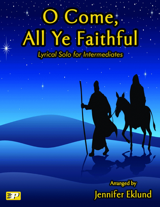 Book cover for O Come, All Ye Faithful (Intermediate Piano)