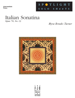 Book cover for Italian Sonatina, Op. 70, No. 13