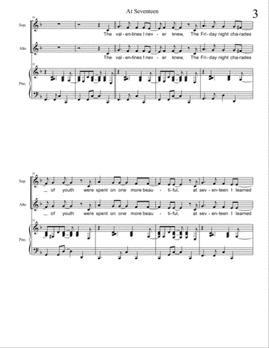 At Seventeen At Seventeen SSA scores gallery preview page 3