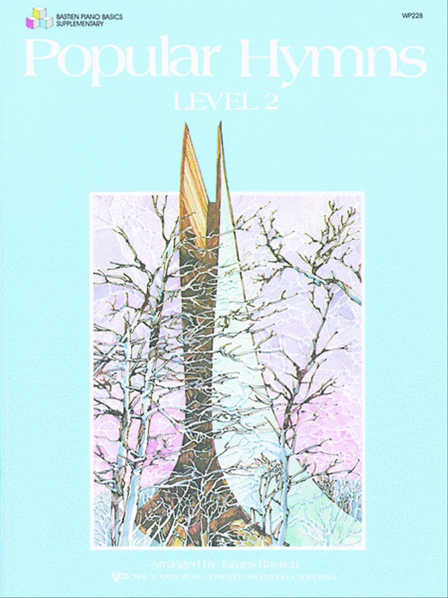 Popular Hymns, Level 2 Piano Method scores gallery preview page 1