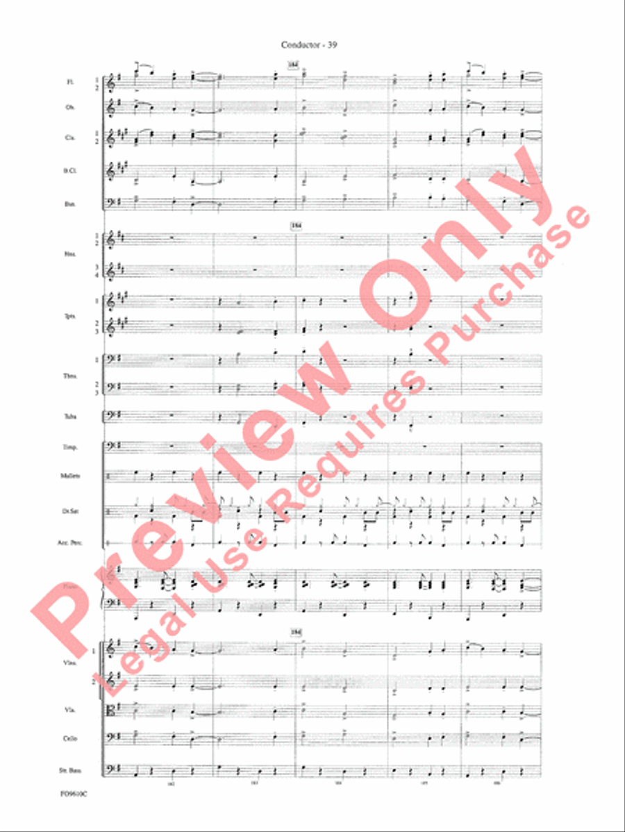 A Salute to the Big Apple Full Orchestra scores gallery preview page 41