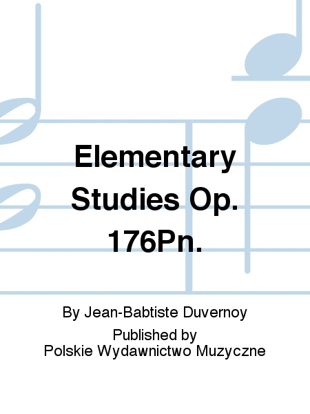Elementary Studies Op. 176Pn.