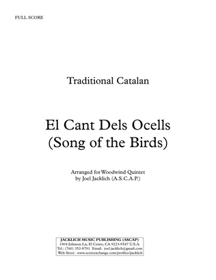 Book cover for El Cant Dels Ocells (The Song of the Birds)