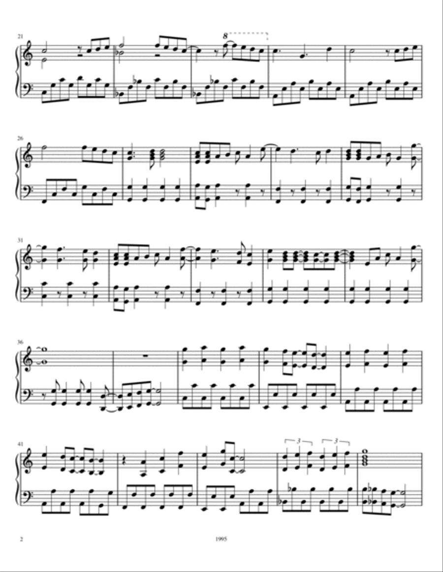 Dragon Ball Kai Cues Piano Solo scores gallery preview page 2