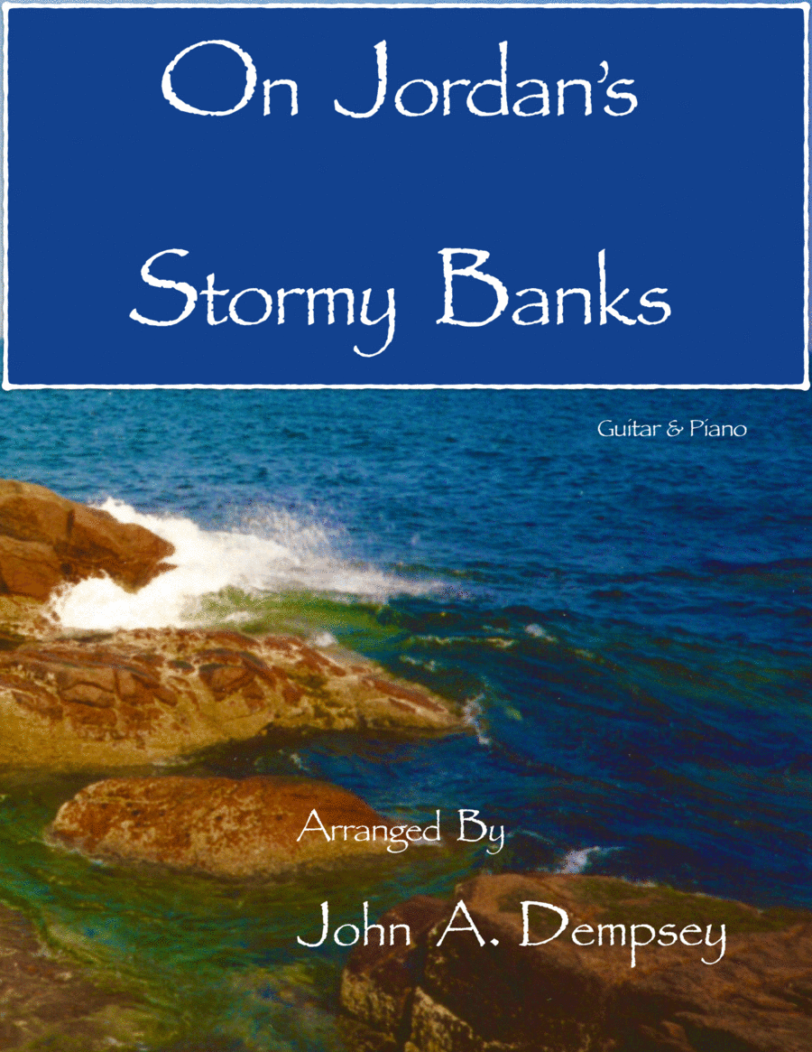 On Jordan's Stormy Banks (Guitar and Piano) Guitar scores gallery preview page 1