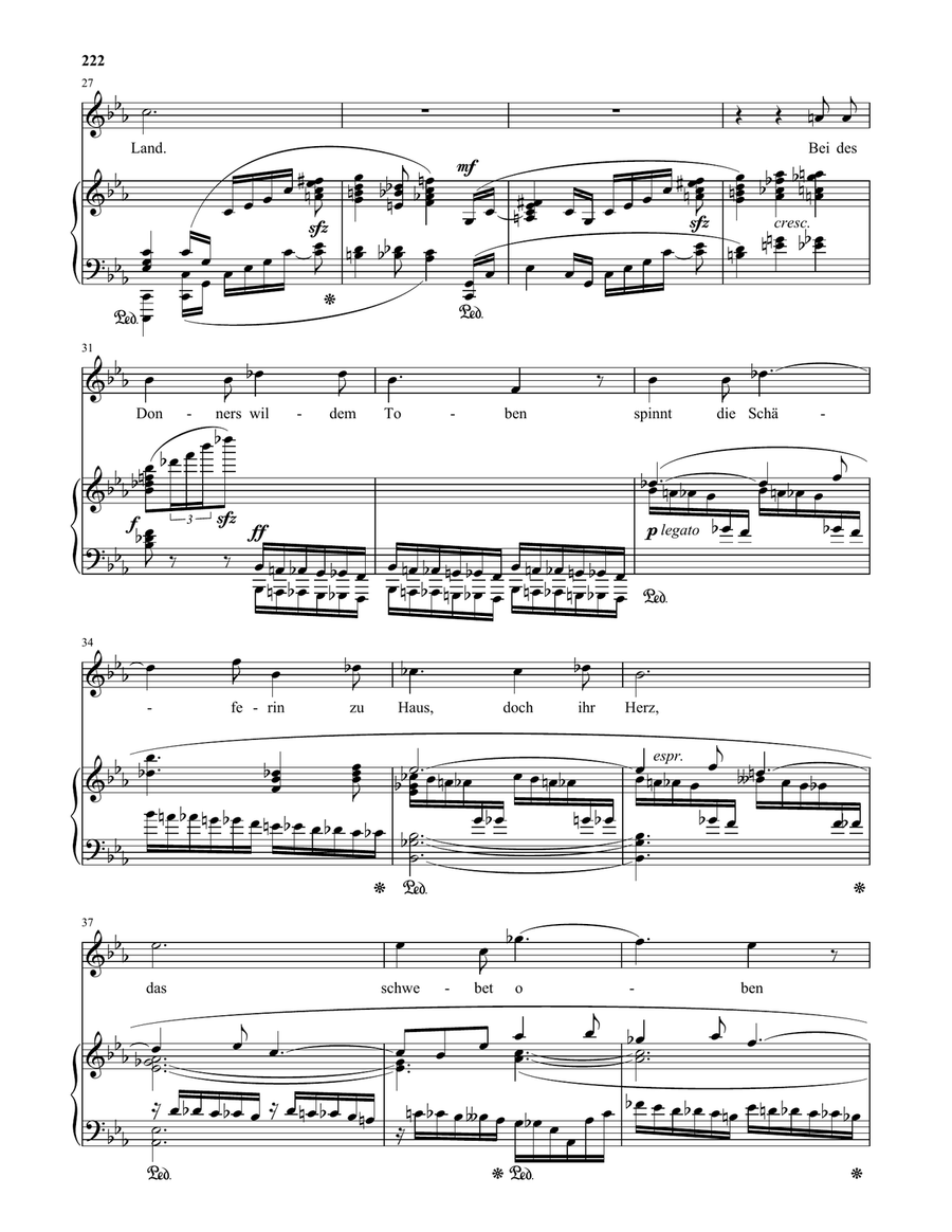 Lied Der Frauen (High Voice) High Voice scores gallery preview page 3