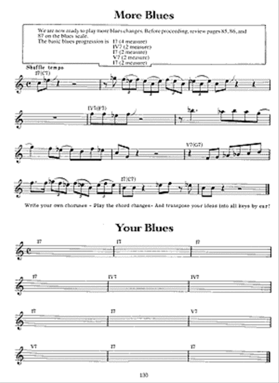 Mel Bay's Complete Jazz Sax Book Saxophone scores gallery preview page 3