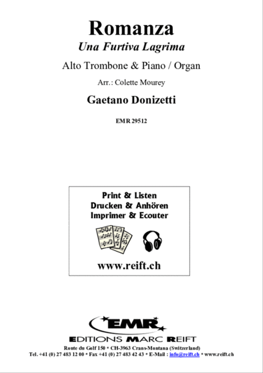 Romanza Organ scores gallery preview page 2