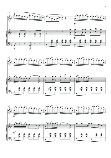 Barcarolle Flute piano duet de Schubert image number null