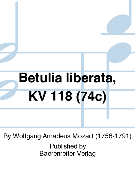 Betulia liberata K. 118 (74c)