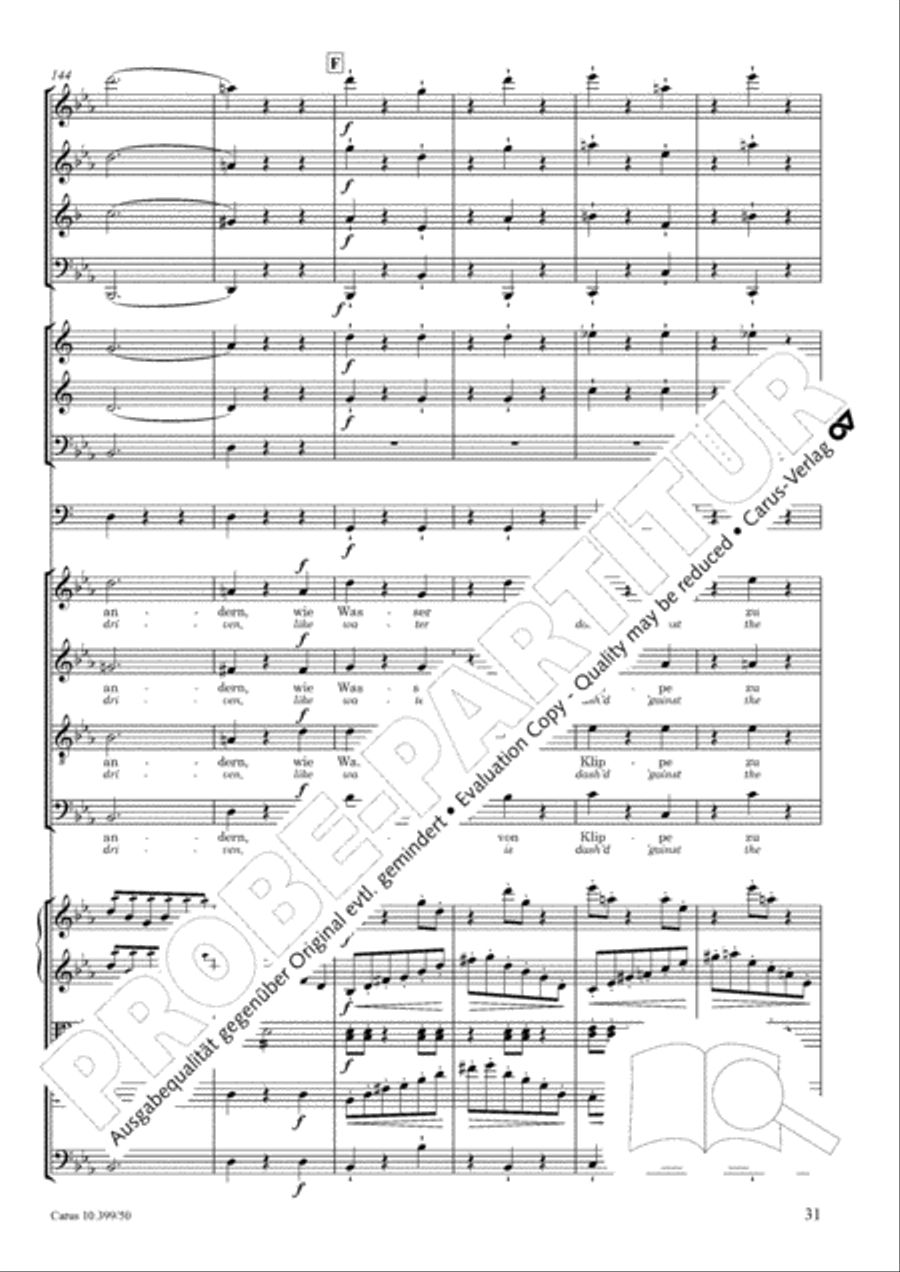 Schicksalslied, Op. 54 Schicksalslied, Op. 54 Choir scores gallery preview page 32
