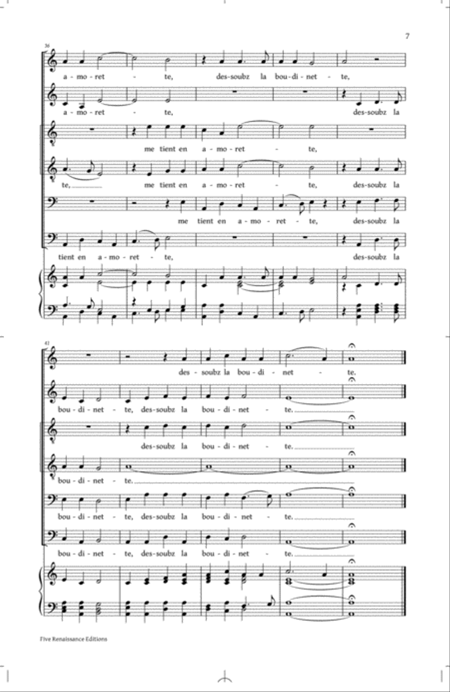 Allegez Moi Allegez Moi 4-Part scores gallery preview page 5