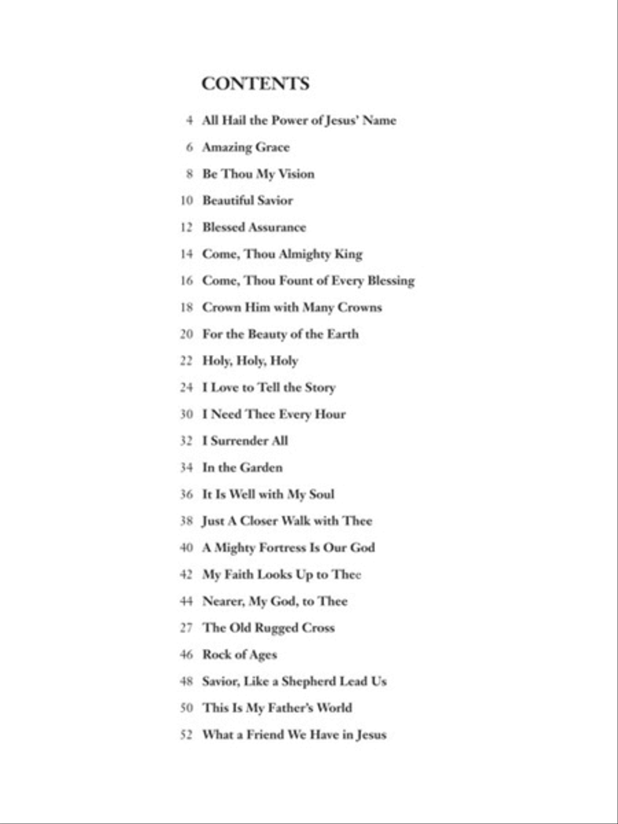 Hymns for Accordion Accordion scores gallery preview page 2