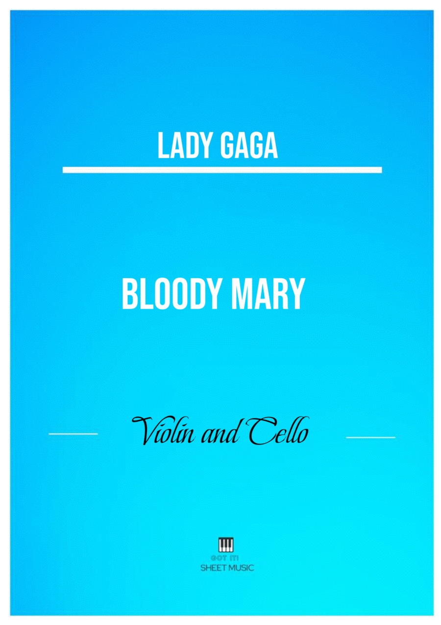 Bloody Mary Bloody Mary String Duet scores gallery preview page 1