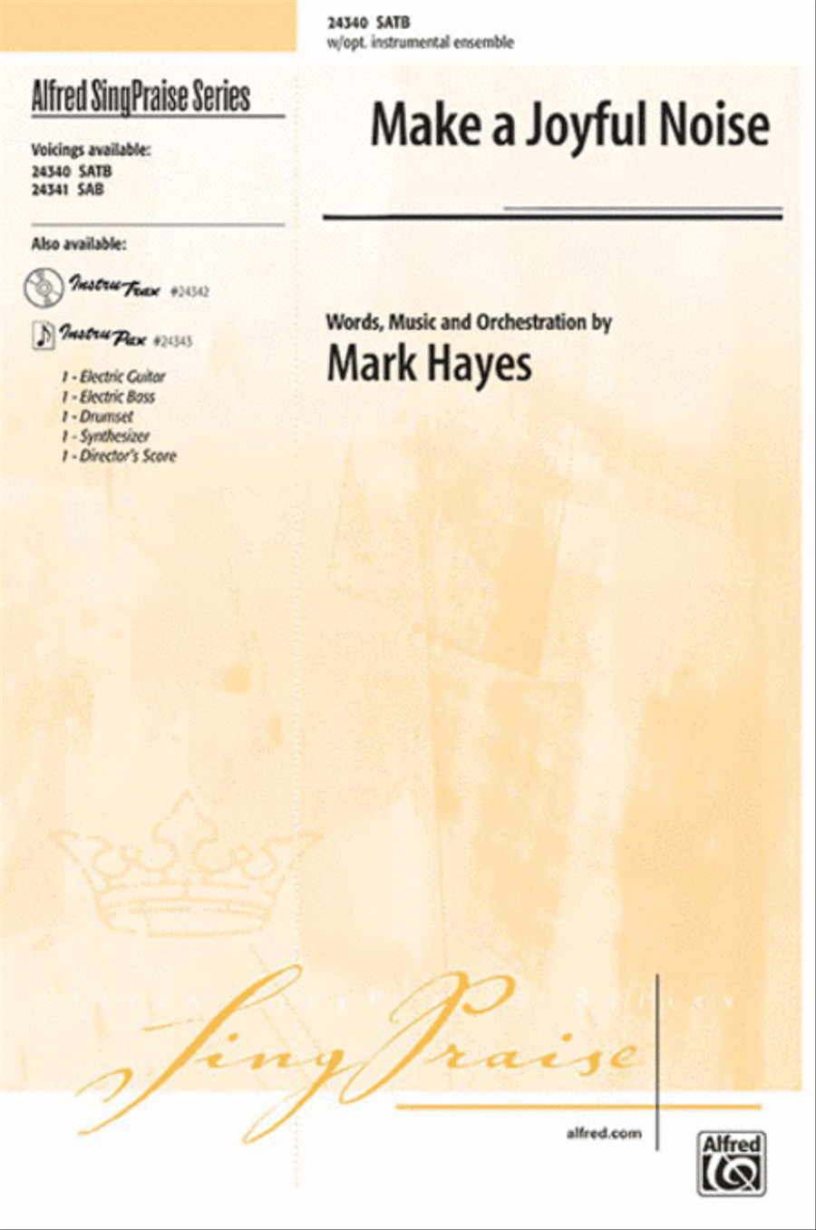 Make a Joyful Noise 4-Part scores gallery preview page 1