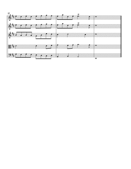 Sonata for trumpet and strings (original version)