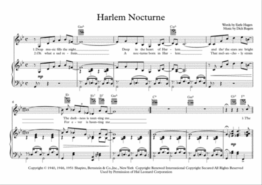 Harlem Nocturne image number null