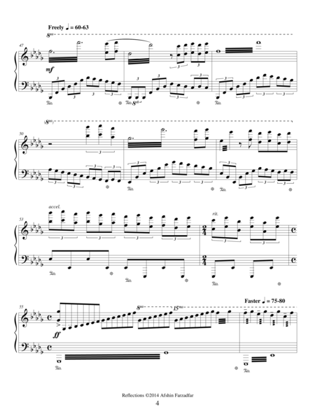 Reflections for Solo Piano image number null