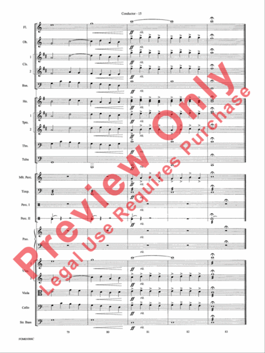 How the Grinch Stole Christmas (Medley) Full Orchestra scores gallery preview page 18