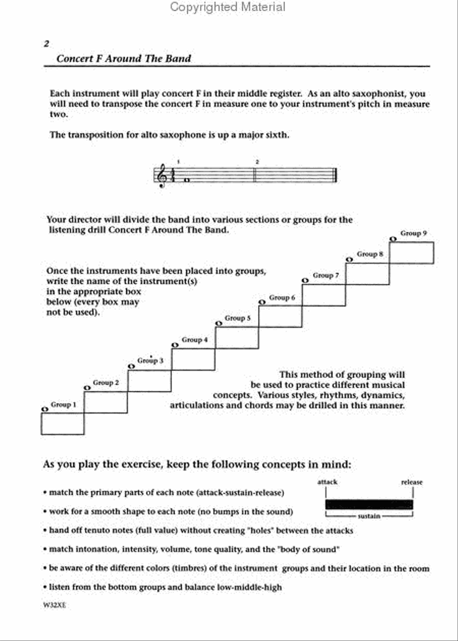 Foundations For Superior Performance Alto Saxophone scores gallery preview page 2