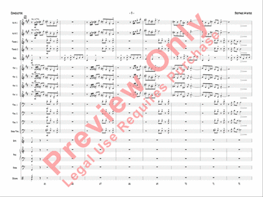 Brother Mister Jazz Ensemble scores gallery preview page 12