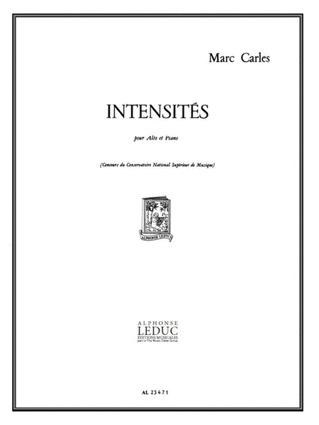 Intensites (viola & Piano)