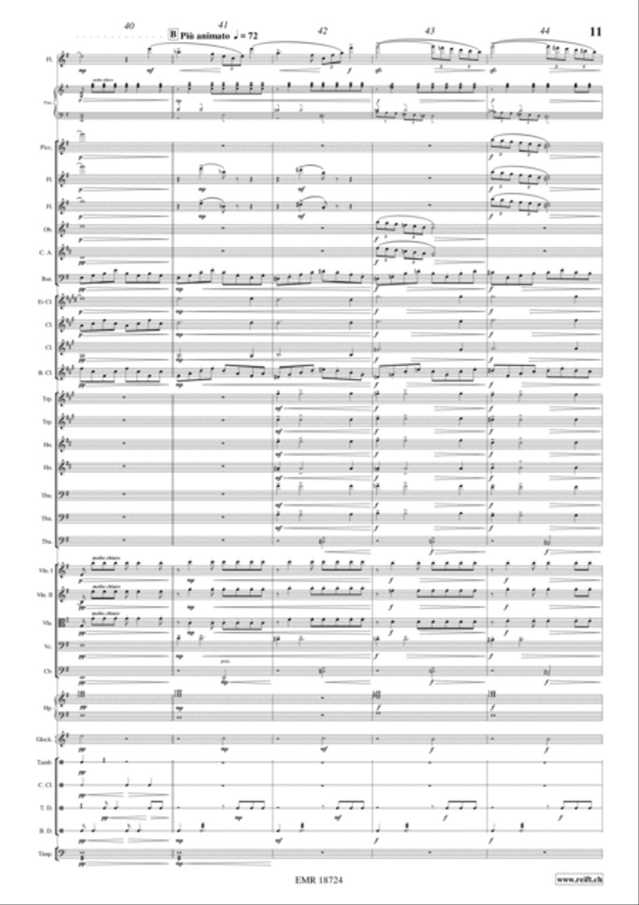 Elegy Elegy Orchestra scores gallery preview page 11