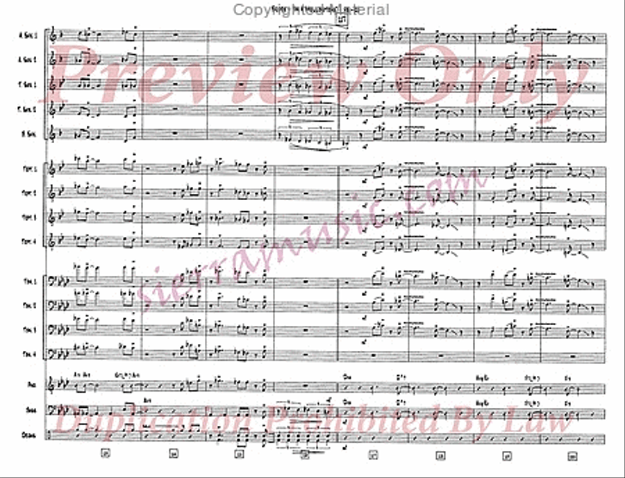 In A Mellow Tone Big Band scores gallery preview page 16