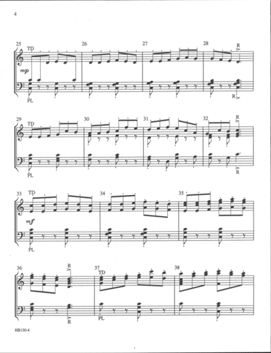 Gigue - Lloyd Gigue - Lloyd 3-Octaves scores gallery preview page 4
