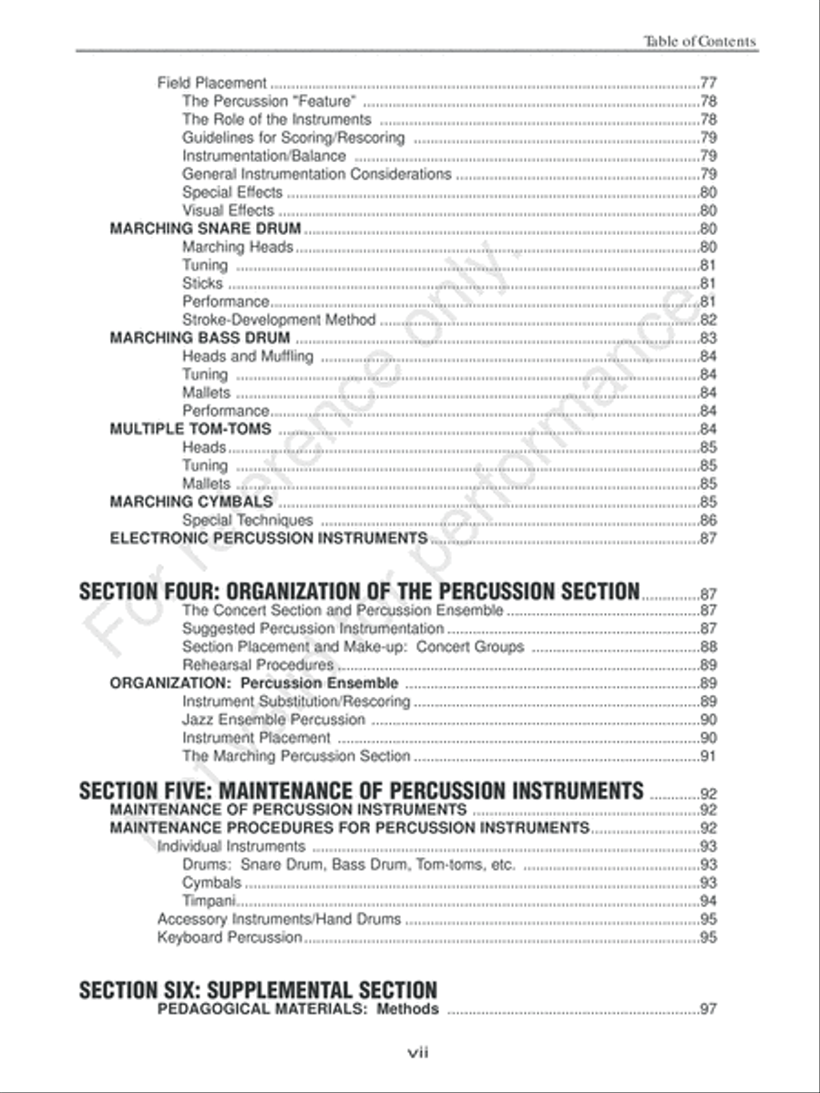 The Complete Percussionist Percussion scores gallery preview page 9