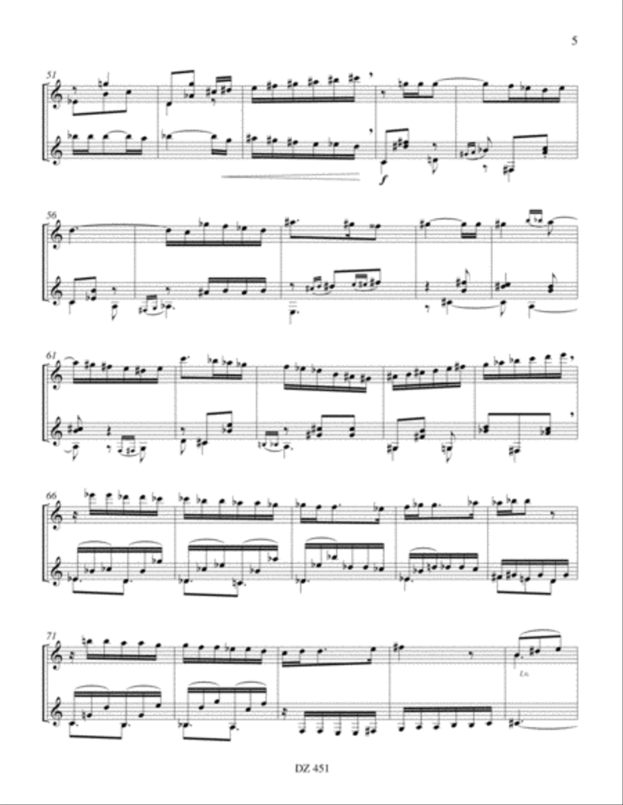 Pentagone - Sécante Classical Guitar scores gallery preview page 5